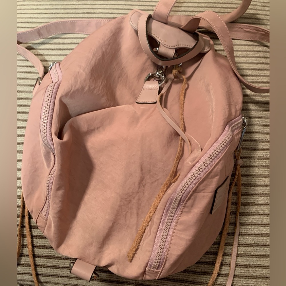 Rebecca Minkoff Pink Nylon Backpack